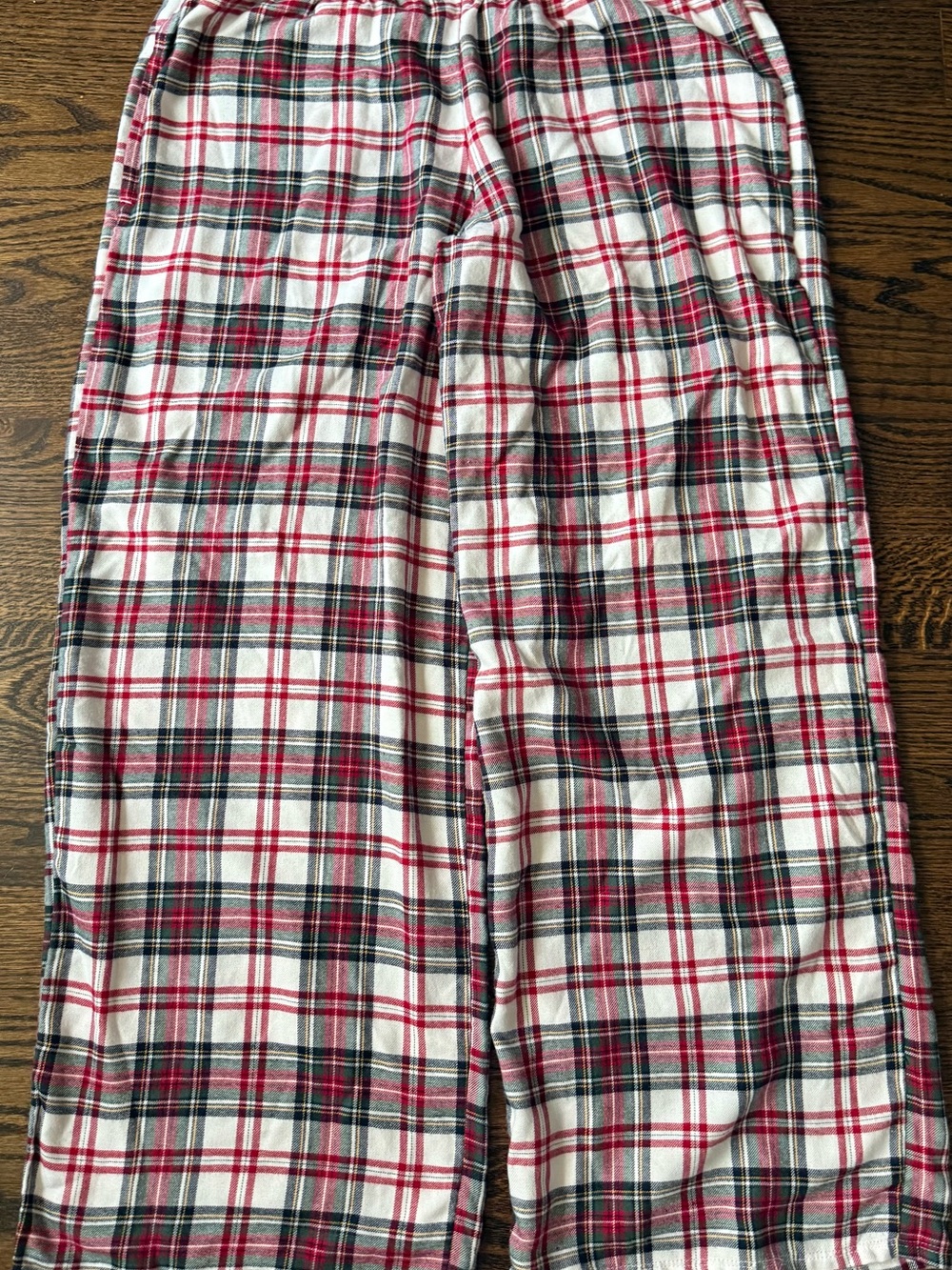 Hollister Red, White & Green Plaid Pajama Pants